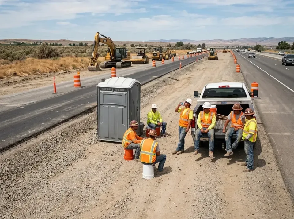 highway-road-construction-crew-007 — frequently asked questions, Porta Potty and Restroom Rentals in Belle Fourche, SD